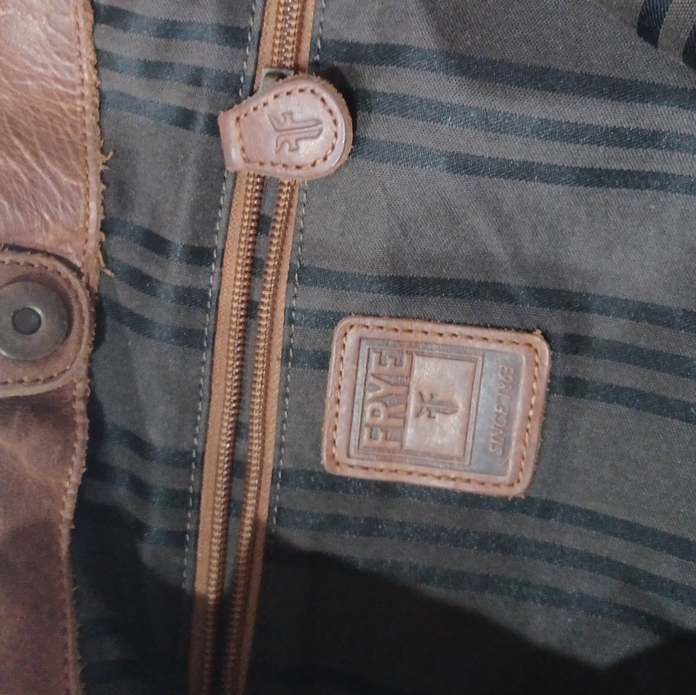 Frye Large Slouchy 15in Melissa Satchel Bag - Picture 17 of 17